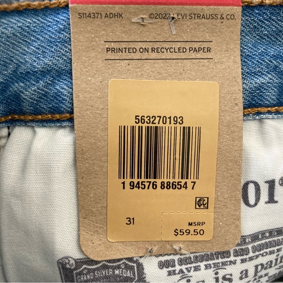 NWT Levi’s 501 shorts - Picture 3 of 7